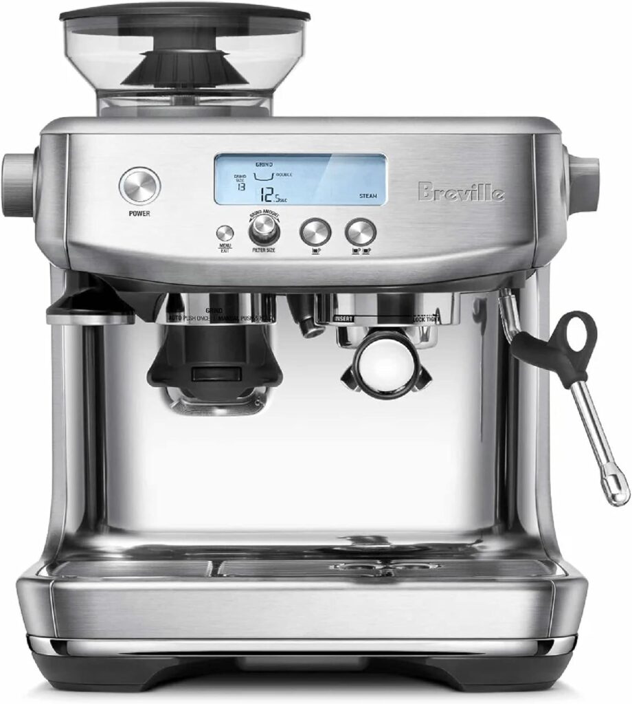 EspressoVista editorial graphic for Breville Barista Pro