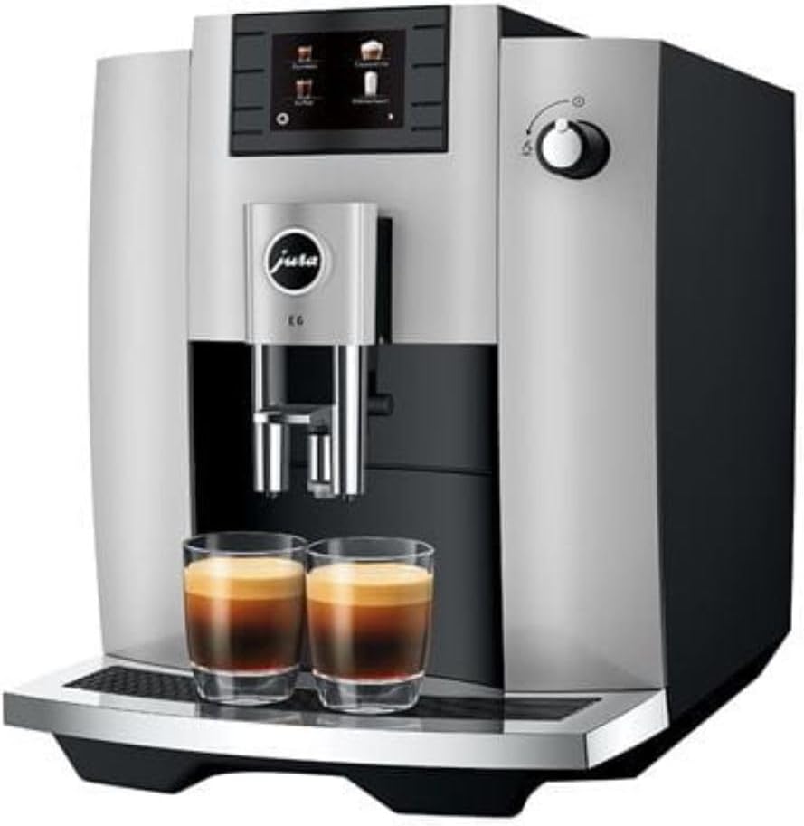 EspressoVista editorial graphic for Jura E6