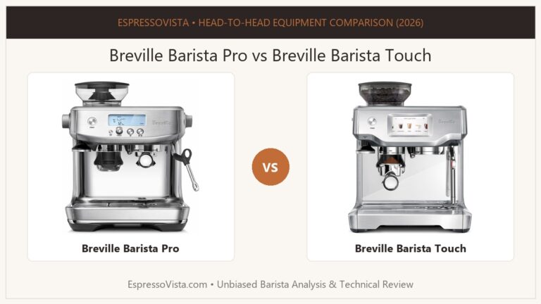 Breville Barista Pro vs Breville Barista Touch: Which Fits Your Routine?