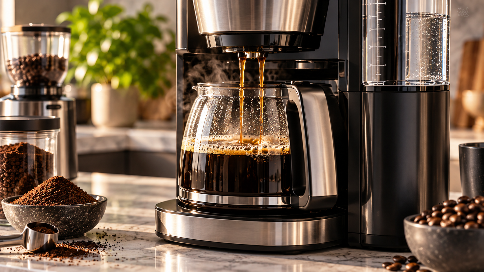 Ninja Coffee Maker - espresso extraction, portafilter workflow, and steam wand details